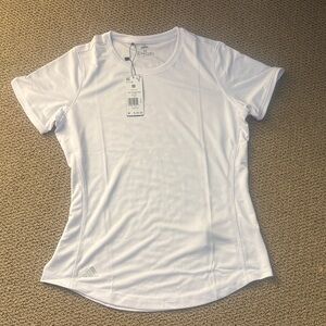 Adidas Women's White Short Sleeve Tee